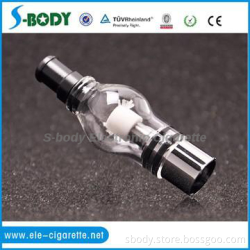 S-body hightech  Bulb glass atomizer globe clearomizer dry herb mod